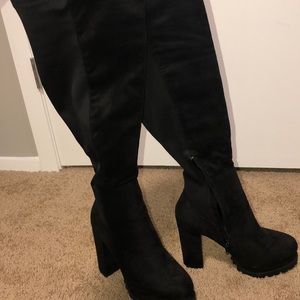Knee high boots